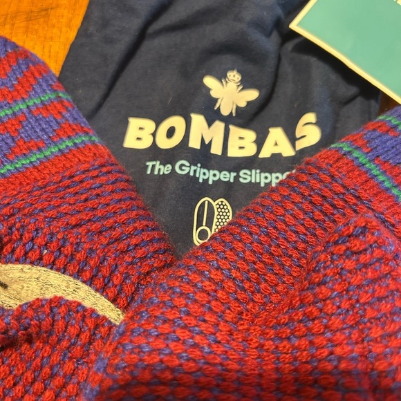 Bombas Fair Isle Gripper Slippers Sz Med NWT!! - Picture 6 of 9